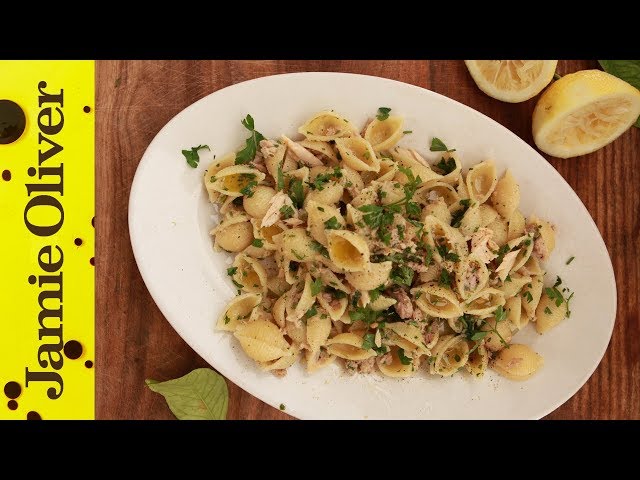 Tuna and lemon pasta sauce video | Jamie Oliver