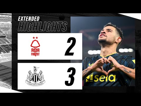 Nottingham Forest 2 Newcastle United 3 | EXTENDED Premier League Highlights
