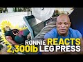 Ronnie Coleman REACTS to 2300lb Leg Press Video - RONNIE REACTS
