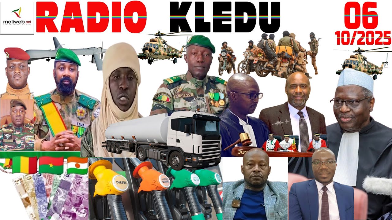 La Revue de Presse de la RADIO KLEDU du 06 octobre 2025