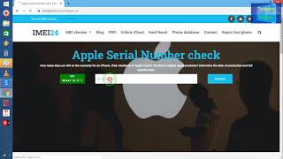 #Check Blacklist iPhone free by Serial no of any apple device/Get Basic information of any iPhone