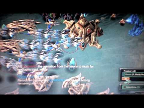 StarCraft 2 2v2 Double Toss vs Terr, Toss