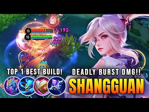 2x Triple Kill!! SHANGGUAN Deadly Burst Damage | Top 1 Best Build – Honor of Kings