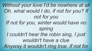 Rod Stewart - If Not For You Lyrics