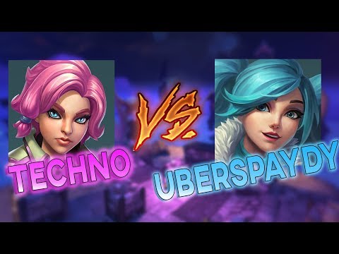 TECHNO vs UBERSPAYDY // Maeve vs Evie 1v1 // 10k SPECIAL