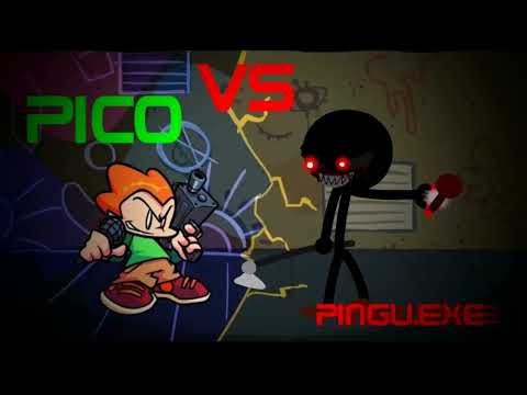 ROMAIN WORLD/ PICO VS PINGU.EXE ( FRIDAY NIGHT FUNKIN - ANIMATION )