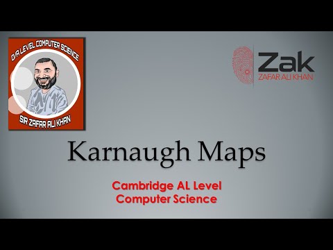 Karnaugh Maps | A Level | By ZAK