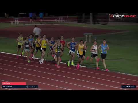 Male F 1500m: 2023-24 Victorian Milers Club - Meet 3