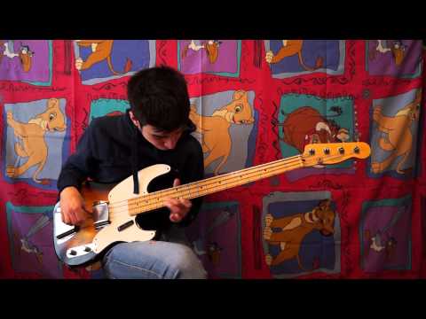 Fender Precision Bass demo (Custom Shop 1955) ALL STYLES