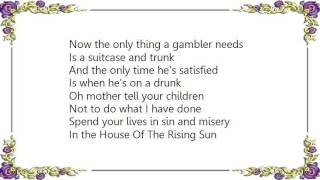 Brand New Sin - House of the Rising Sun Lyrics