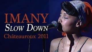 Imany - Slow Down - Live Full Band à Châteauroux (17/08/11)