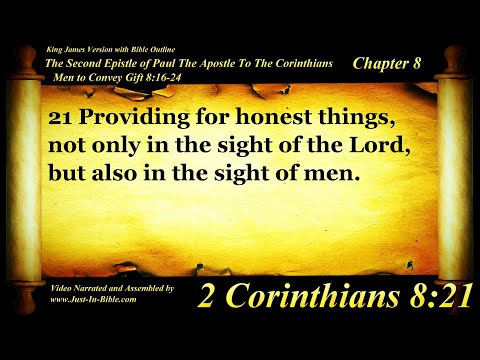 2 Corinthians Chapter 7 - Bible Book 47 - The Holy Bible KJV Read Along Audio/Video/Text