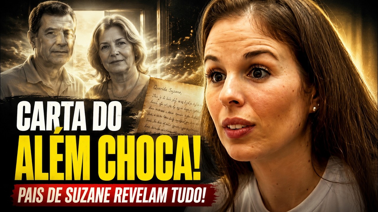 PAIS DE SUZANE VON RICHTHOFEN VOLTAM EM CARTA PSICOGRAFADA E FAZ GRANDE REVELAÇÃO SOBRE A FILHA