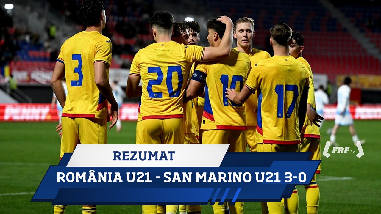Romania U21 vs San Marino U21 Highlights