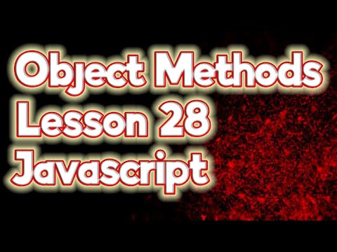 Object Methods Lesson 28 Javascript Mas Codetech