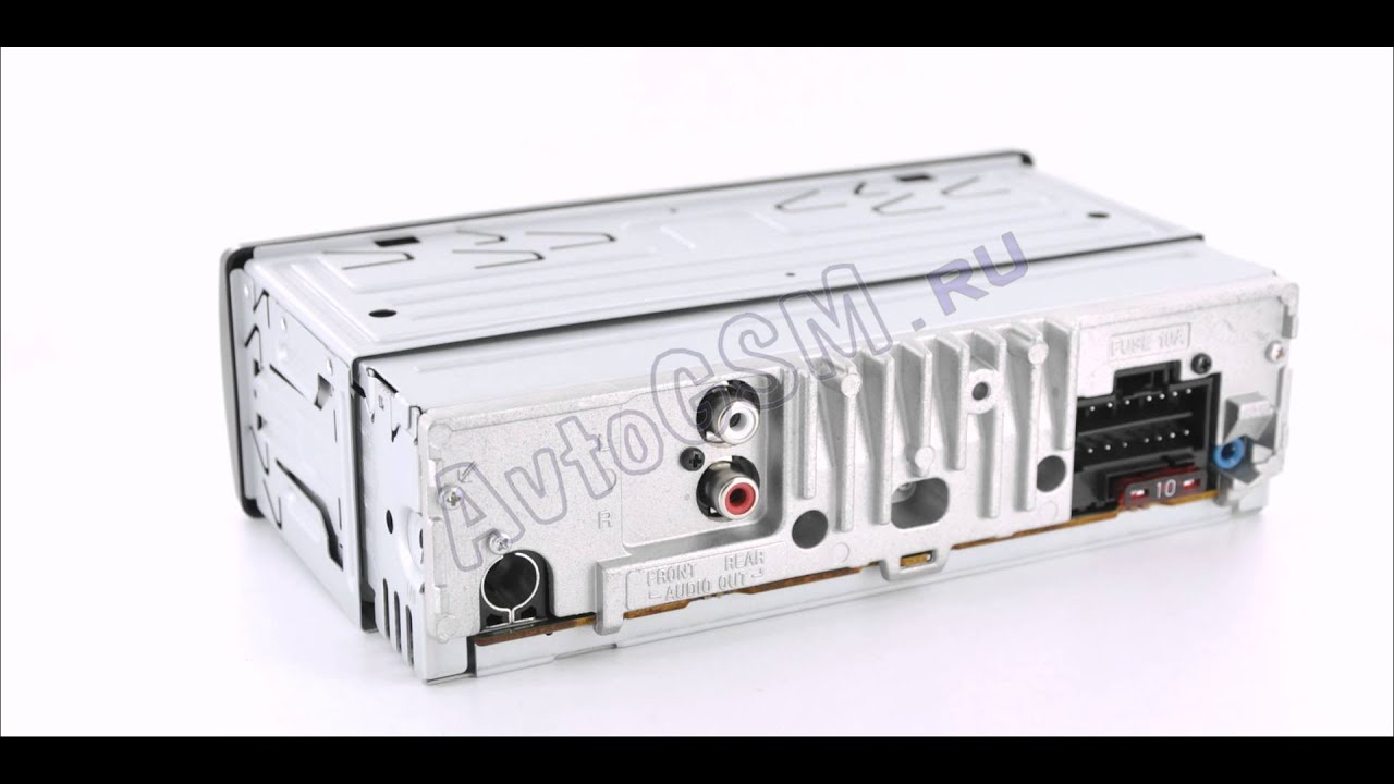 Как подключить автомагнитолу sony dsx a55bte - фото