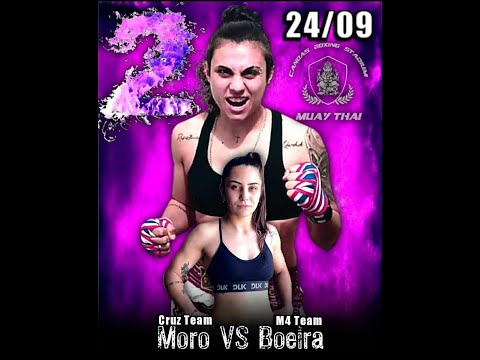 DEBATE RESENHA MUAYTHAI #19 CAROL MOURO VS ANDREINE BOEIRA