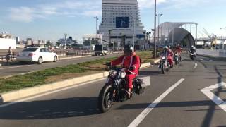HARLEY-DAVIDSON 大阪・箕面・須磨 〜クリスマスサンタラン2016〜 