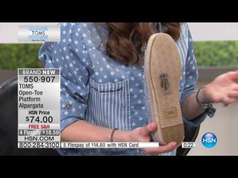 HSN | TOMS Shoes 05.01.2017 - 02 PM