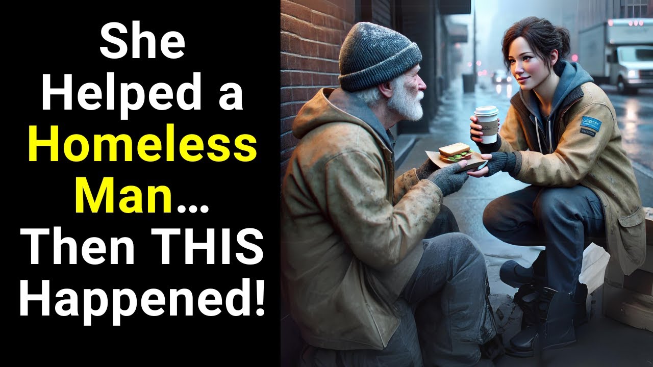 She Was Fired After Helping a Homeless Man. Then a Mysterious Van Appeared at Her House...