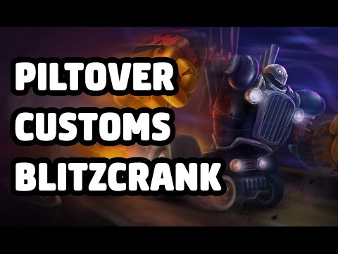 PILTOVER CUSTOMS BLITZCRANK SKIN SPOTLIGHT OLD - LEAGUE OF LEGENDS