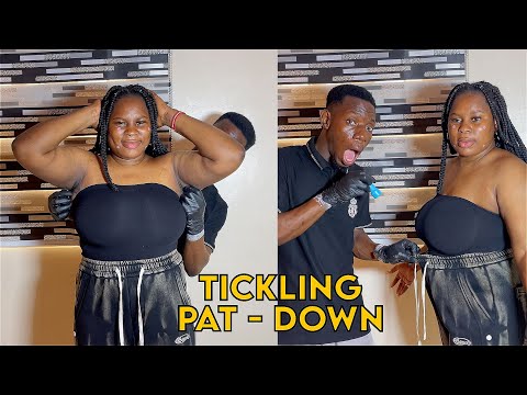 ASMR TSA Security Check -  ASMR Fast & Aggressive Tickling Full Body TSA Pat Down | Unintentional