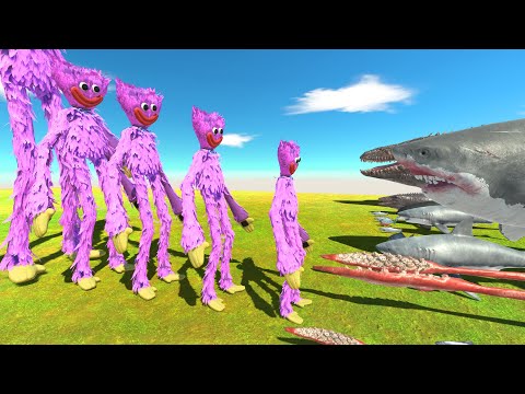 Kissy Missy Of Growing vs Aquatics - Animal Revolt Battle Simulator