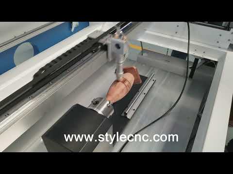 Laser wood cutting machine