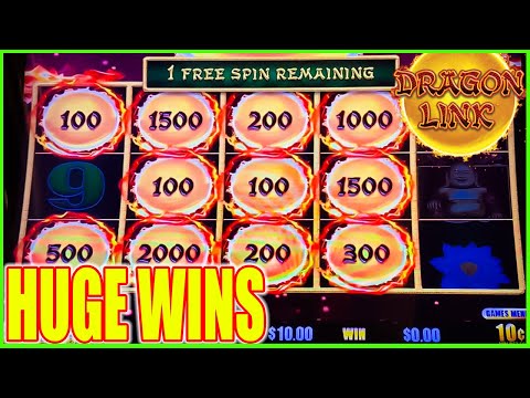 Unbelievable $100 Trick Pays HUGE PAYOUT on High Limit Happy & Prosperous Dragon Link Slot Machine