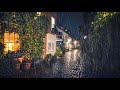 A Rainy London Night Walk In South Kensington Beautiful Mews City Lights