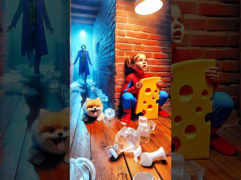 👑 Evolution of Spider-man: Spiderman girl scared to joker ✅️ #avengers #spiderman #spidermajesty