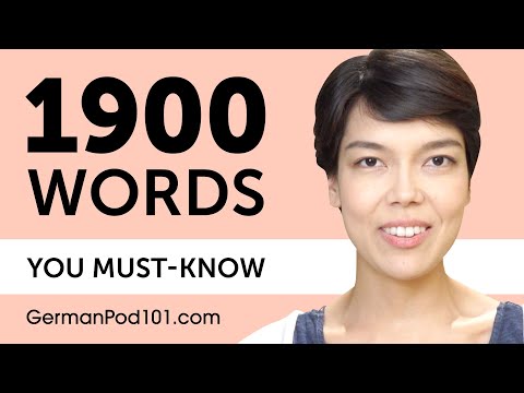 Learn 125 Intermediate German Words with Alisa German Vocabulary Made Easy