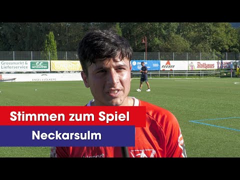 Stimmen zum Spiel | 1.FC Rielasingen Arlen - Sport Union Neckarsulm 🎙️