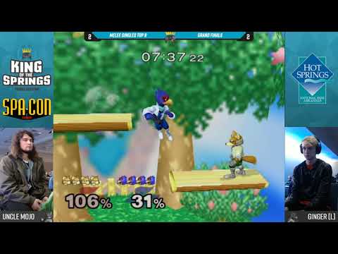 KotS 3 SSBM - Uncle Mojo (Fox) Vs. Ginger (Falco) - Grand Finals