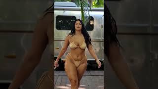 hot bikini girl showing boobs #shortsvideo #hips #