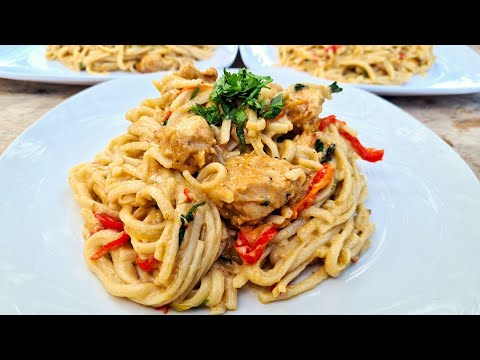 ¿CÓMO HACER PASTAS CON POLLO DORADO Y QUESO MOZARELLA? - RECETA DE PASTAS DELICIOSA 😋😋✔✔