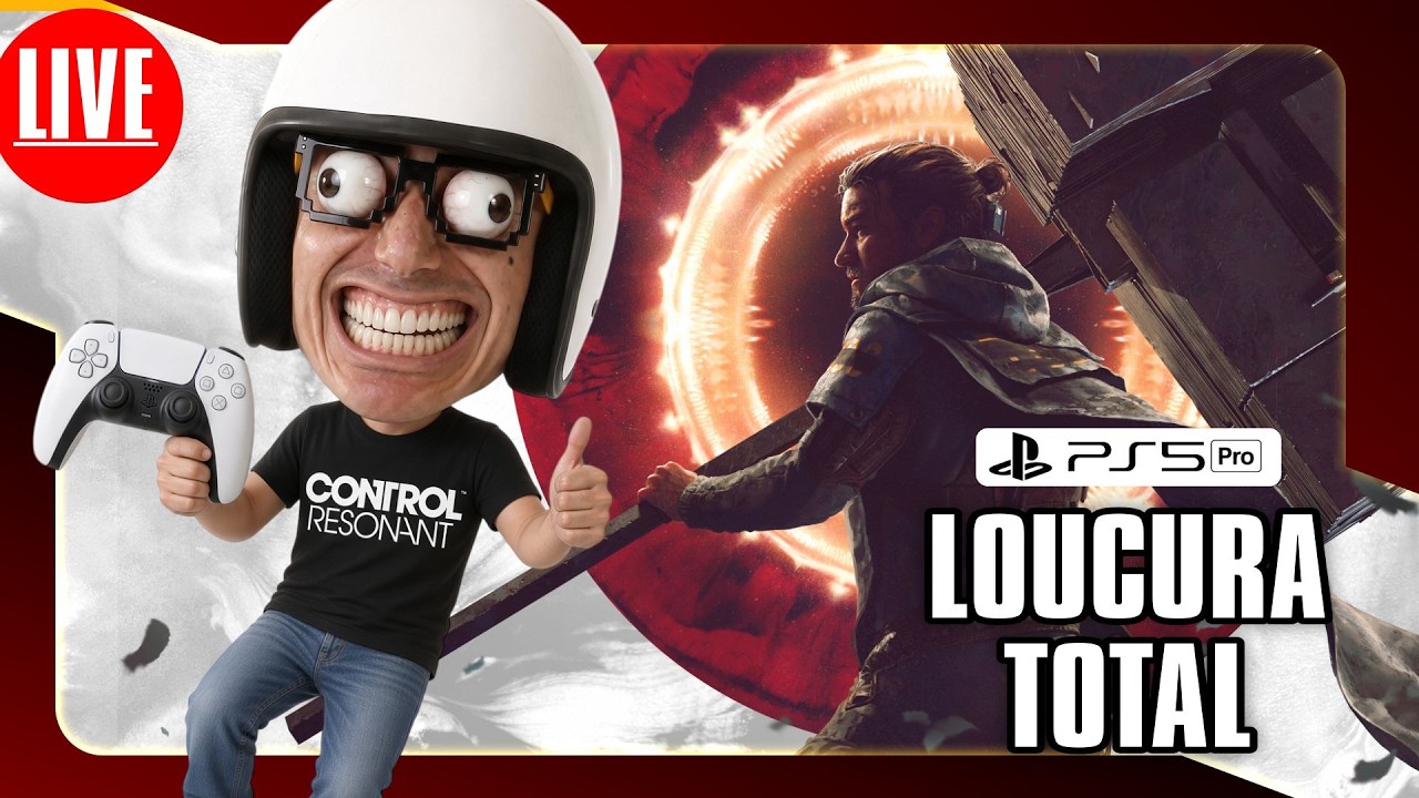 🎮🚨AO VIVO - LOUCURA TOTAL NO  Control Resonant - PARTE 3 - PS5 PRO #ControlResonant