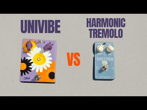 Jam Retrovibe vs Surfytrem - Univibe or Harmonic Trem?