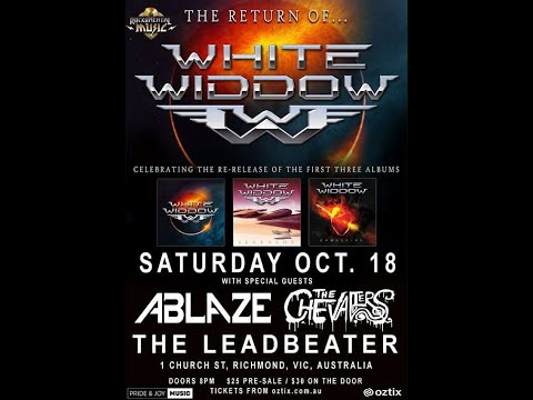 🎸 Rockumental Music 🎸presents  White Widow Returns: Melbourne Reunion After 5 Years!