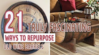 21 Truly Fascinating Ways To Repurpose Old Wine Barrels