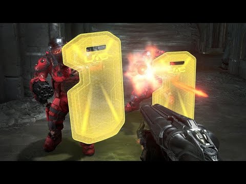 "Chaingunners" in Doom 2016 (WIP)