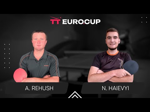 18:00 Andrii Rehush - Nazarii Haievyi 16.03.2024 TT Euro.Cup Ukraine Master. TABLE 3