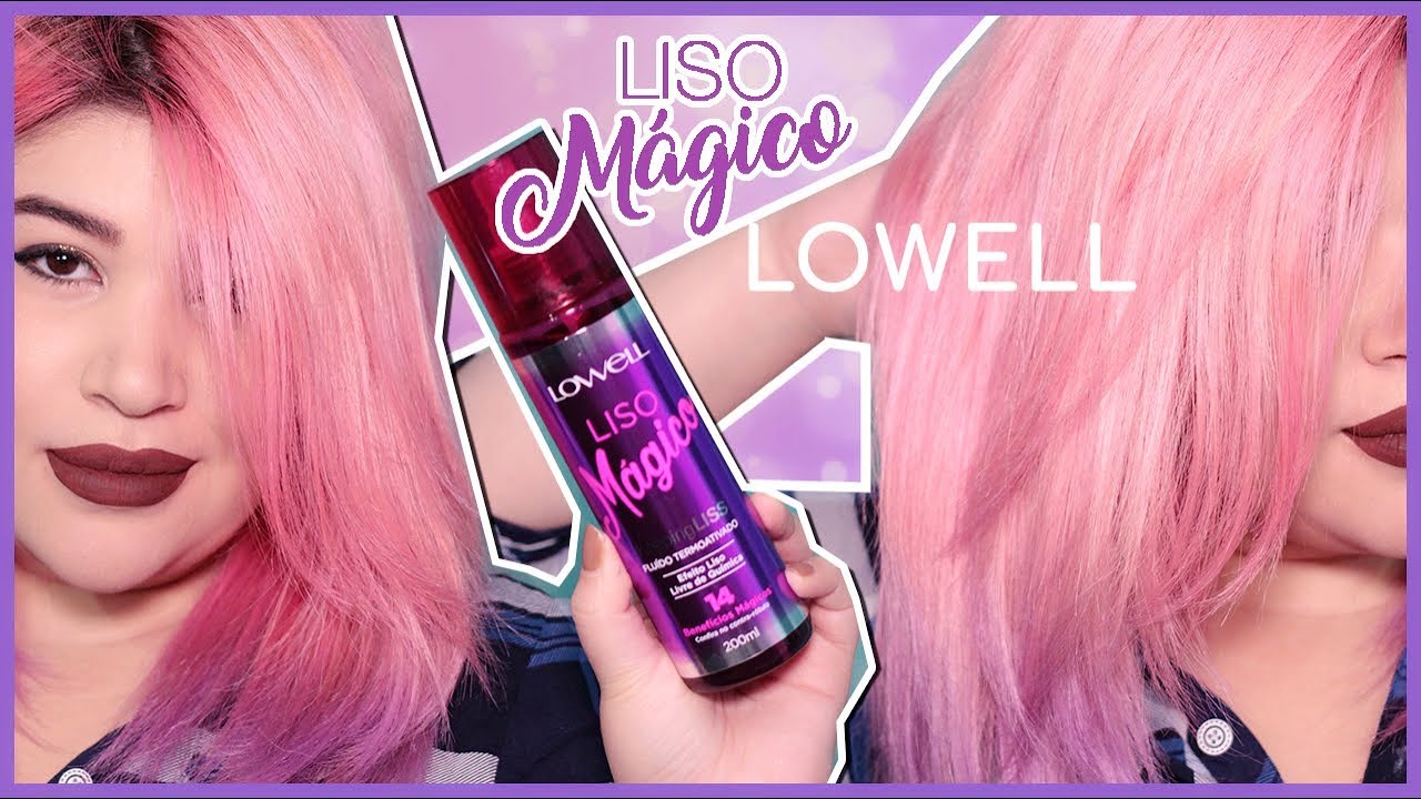 🌟 LISO MÁGICO - LOWELL LISO AVELUDADO SEM QUÍMICA [Low Poo] 🌟