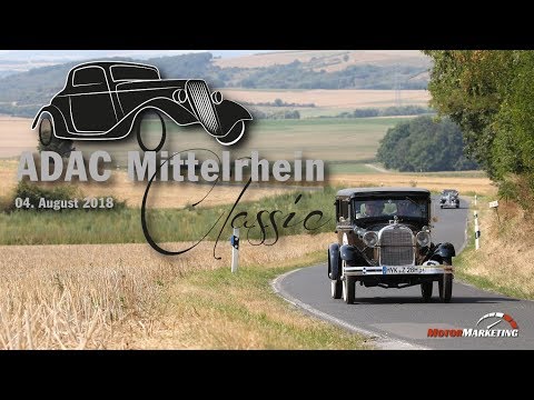 ADAC Mittelrhein Classic 2018 - Oldtimer-Rallye mit Mille Miglia Flair am Mittelrhein