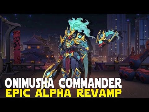 alpha onimusha commander revamp Mobile Legends Bang Bang