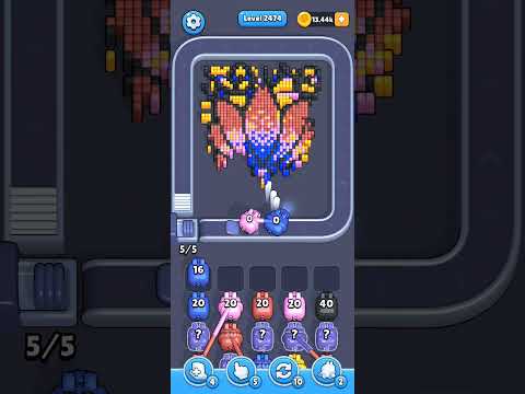 Pixel Flow Level 2474 Walkthrough