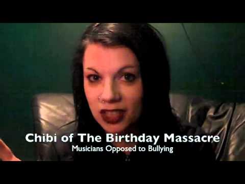 Chibi of The Birthday Massacre Talks About Bullying