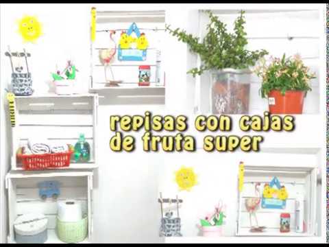 4 FRUIT BOX SHELF IDEAS // RECYCLE FRUIT BOXES AND MAKE BEAUTIFUL SHELVES