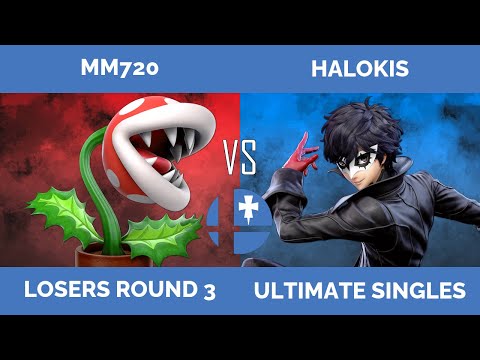 RogaSmash 189: SSBU Losers R3 - MM720 (Piranha Plant, K. Rool) vs Halokis (Joker, Ganondorf)