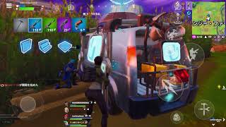 【Fortniteモバイル】スクワッドで簡単なビクロイ！？
